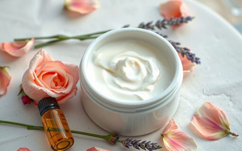 Soft texture creams with botanical oils for radiant skin