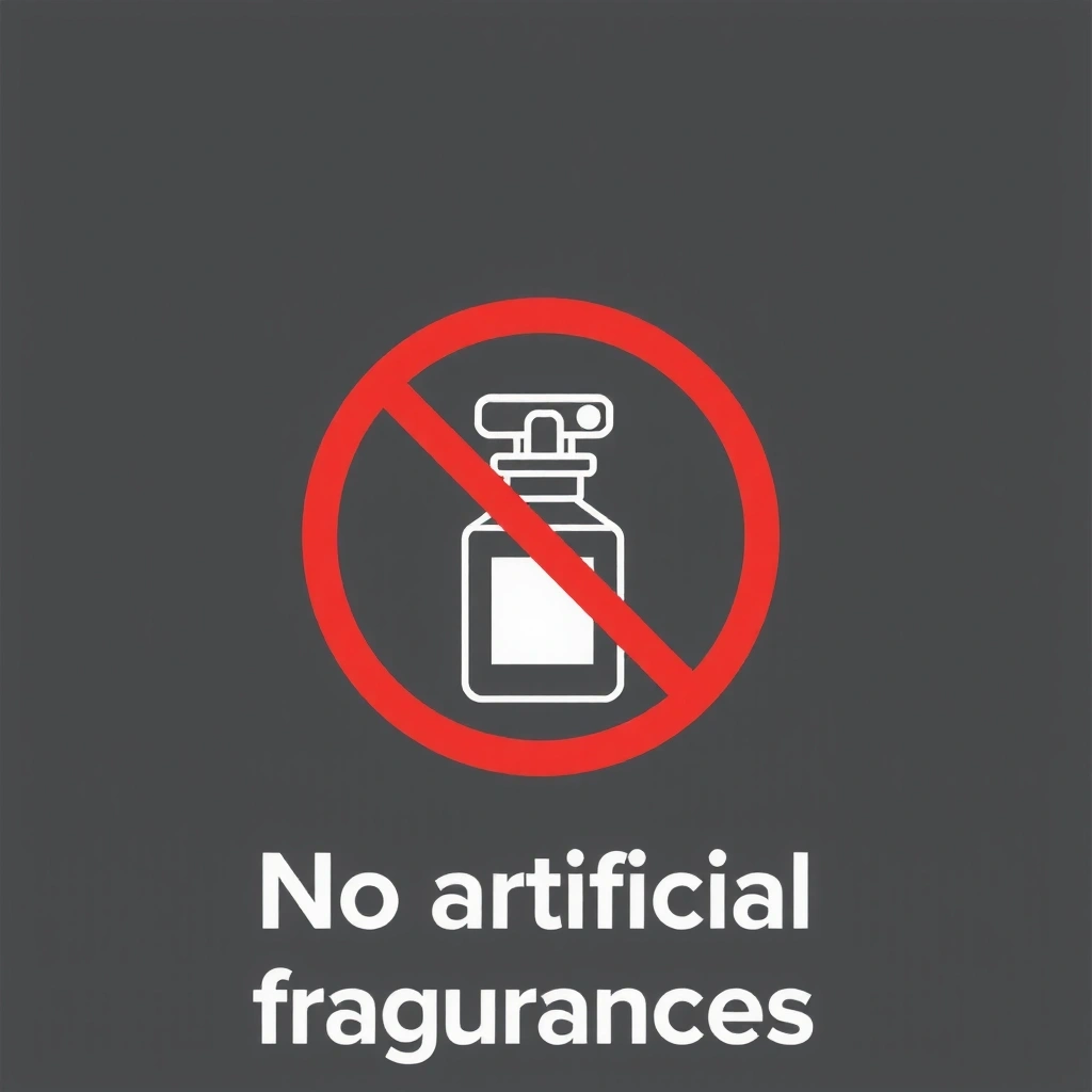 No artificial fragrances icon
