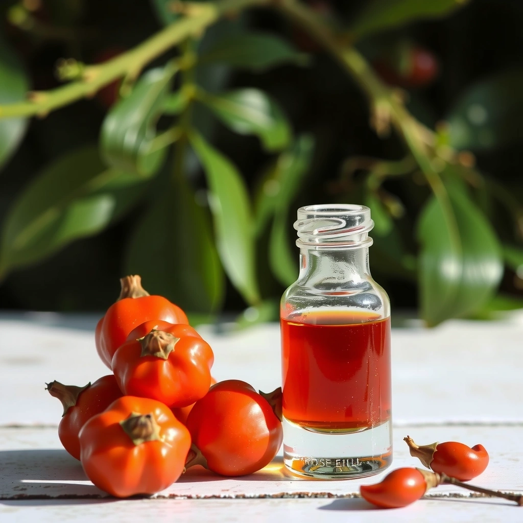 Rosehip fruit and oil